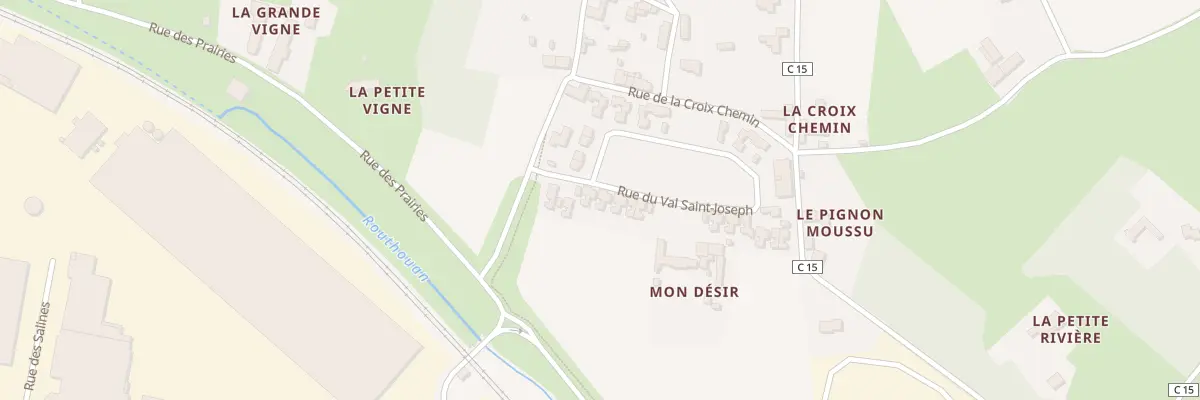 Plan du 53D Rue du Val Saint-joseph à Saint-Malo