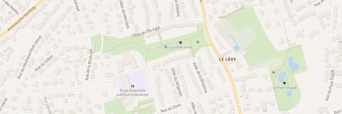 Plan du 9 All de la Frégate à Saint-Malo