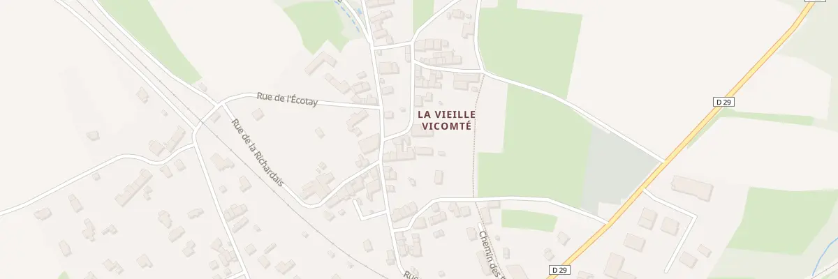 Plan du 4 Rue Sainte-Anne des Airettes à La Vicomté-sur-Rance