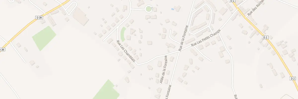 Plan du 5729 Rue du Chemin Vert à Évran