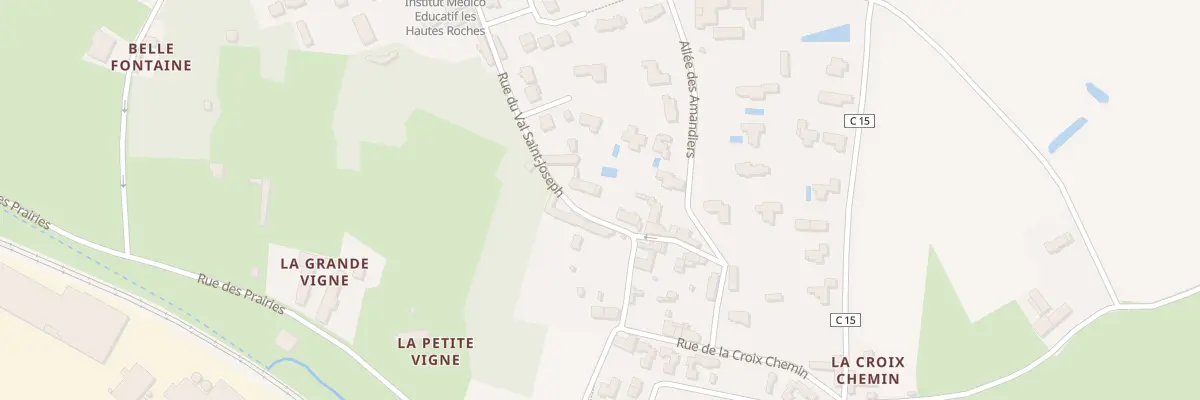 Plan du 31 Rue du Val Saint-joseph à Saint-Malo
