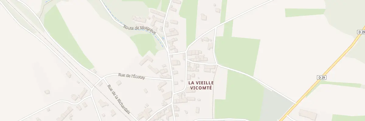 Plan du 7 Rue Sainte-Anne des Airettes à La Vicomté-sur-Rance