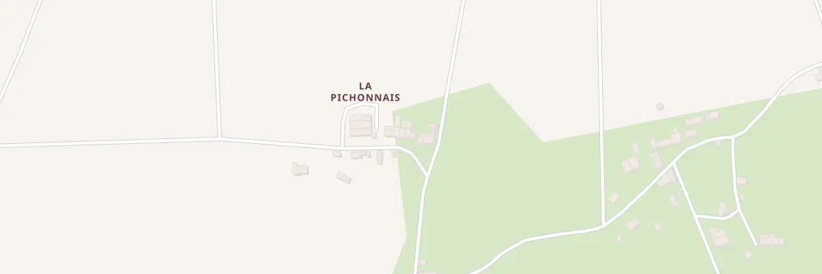 Plan du 5541 La Pichonnais à Saint-Just