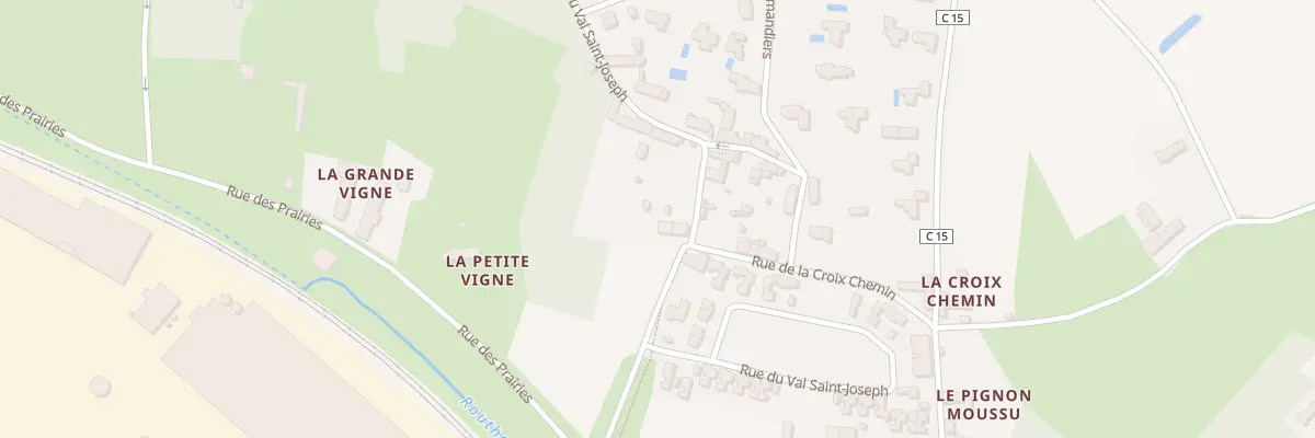 Plan du 32B Rue du Val Saint-joseph à Saint-Malo