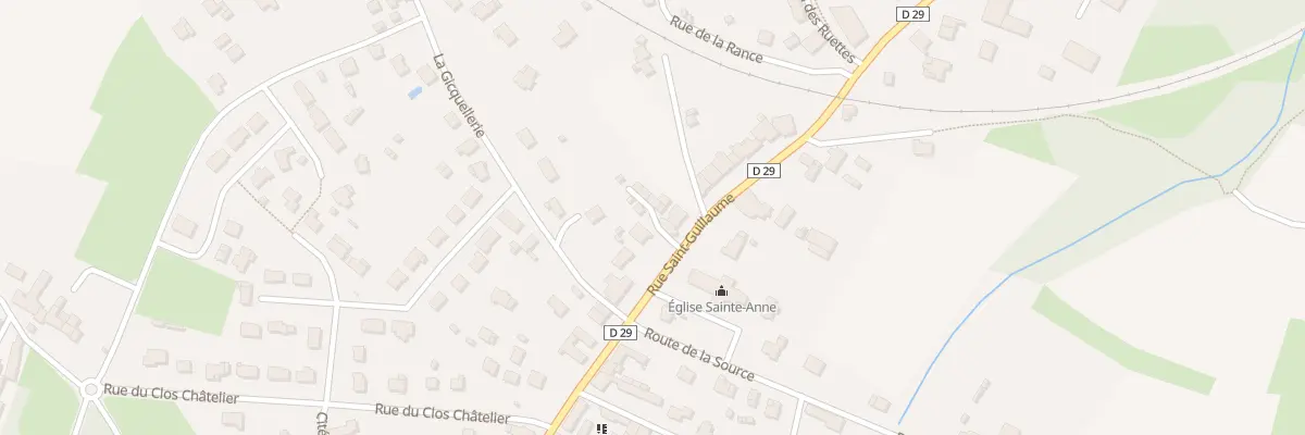 Plan du 7 Rue Saint-Guillaume à La Vicomté-sur-Rance