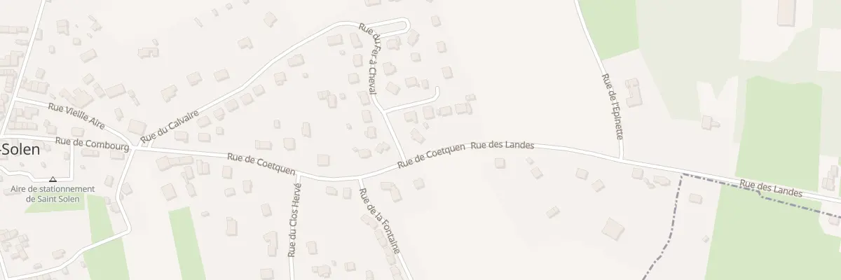 Plan du 2 Rue du Fer à Cheval à Lanvallay