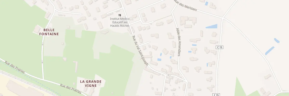 Plan du 27 Rue du Val Saint-joseph à Saint-Malo