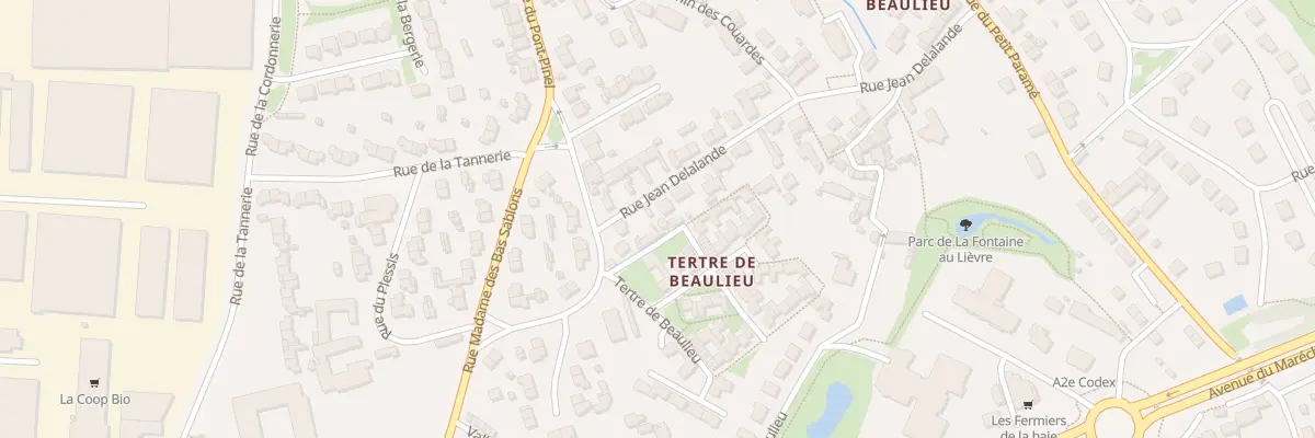 Plan du 6 Rue Jean Delalande à Saint-Malo