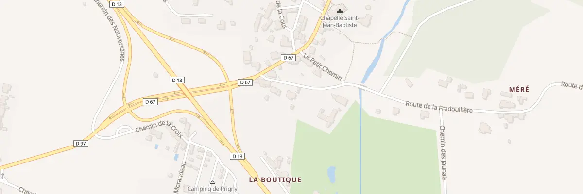Plan du 8 Rte de la Fradouillère aux Moutiers-en-Retz
