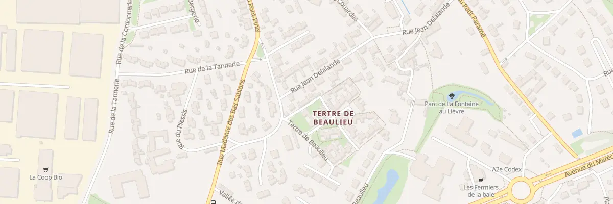 Plan du 4 Rue Jean Delalande à Saint-Malo