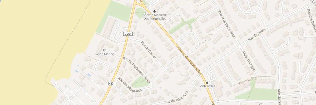 Plan du 13 Rue du Davier à Saint-Malo