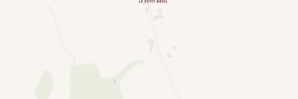 Plan du 16 Le Bas Breil à Évran