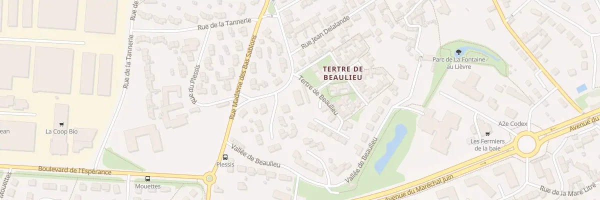 Plan du 59 Rue du Pont Pinel à Saint-Malo