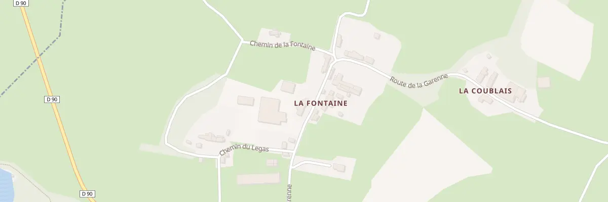 Plan du 5136 La Fontaine à Lavau-sur-Loire