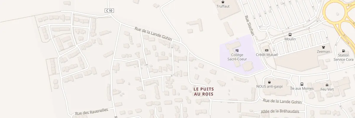 Plan du 5035B La Lande Gohin à Saint-Jouan-des-Guérets