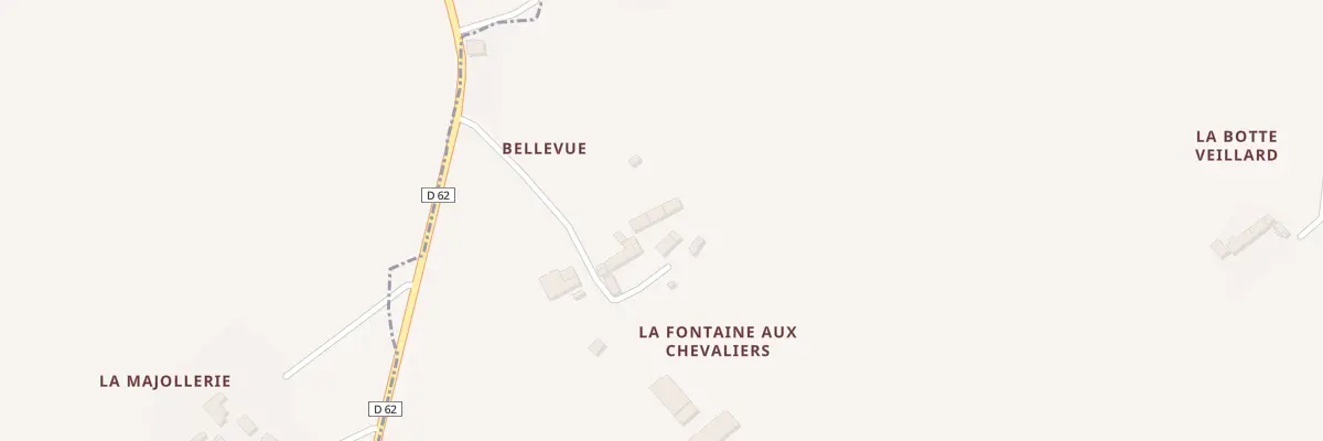 Plan du 5017 La Guenelais à La Nouaye