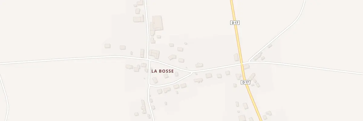Plan de La Bosse à Campbon