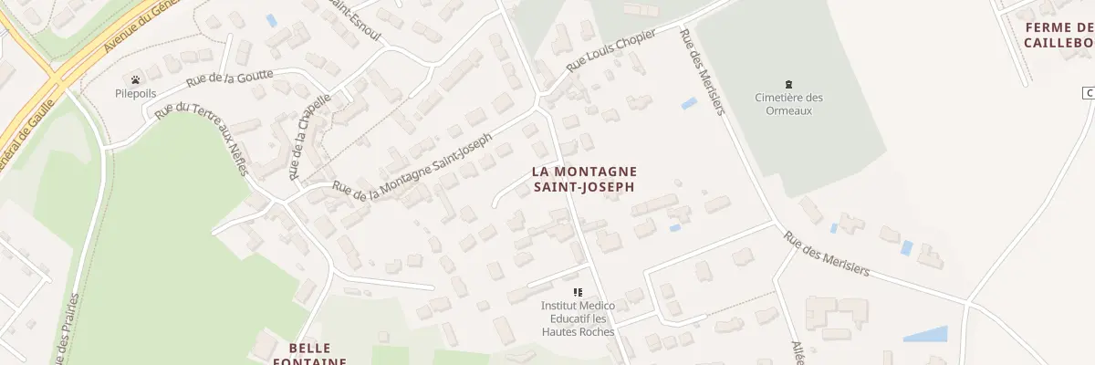 Plan du 1 Imp Mariette à Saint-Malo