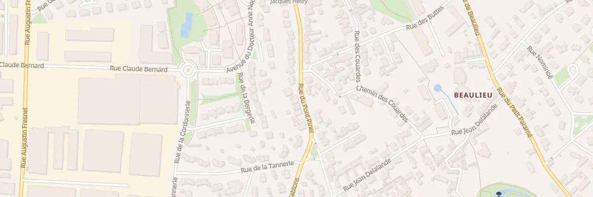 Plan du 30 Rue du Pont Pinel à Saint-Malo