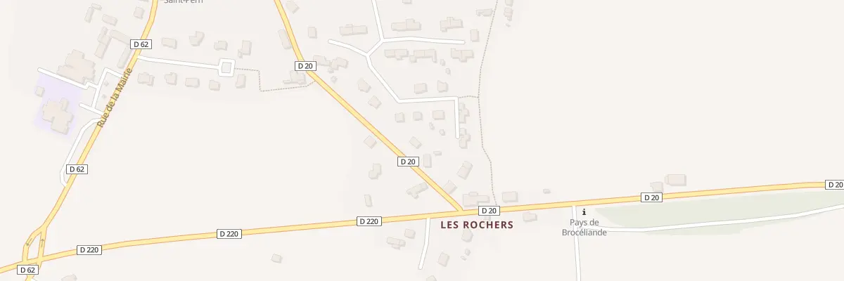 Plan du 23 Rue de la Châtaigneraie à Saint-Pern
