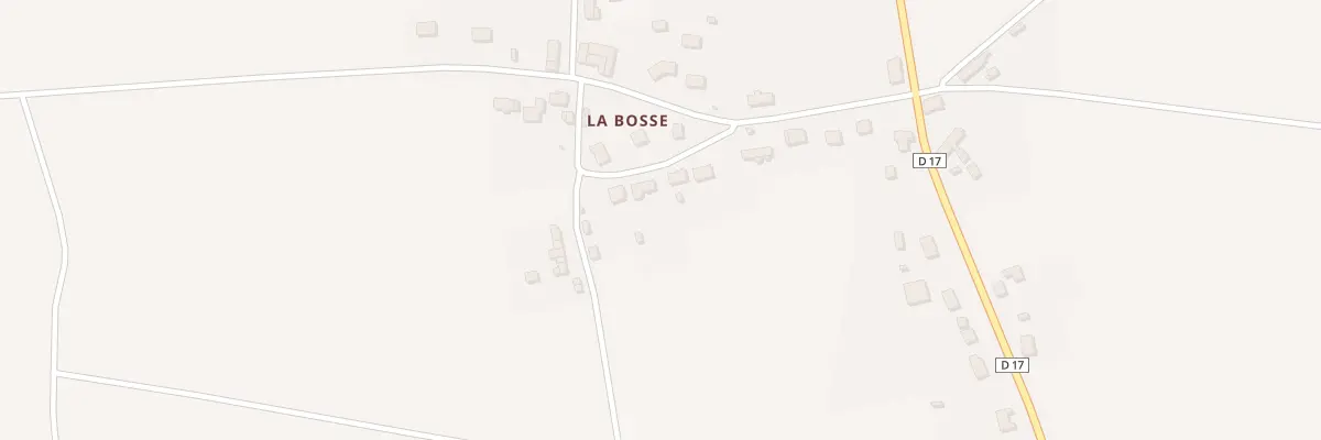 Plan du 31 La Bosse à Campbon