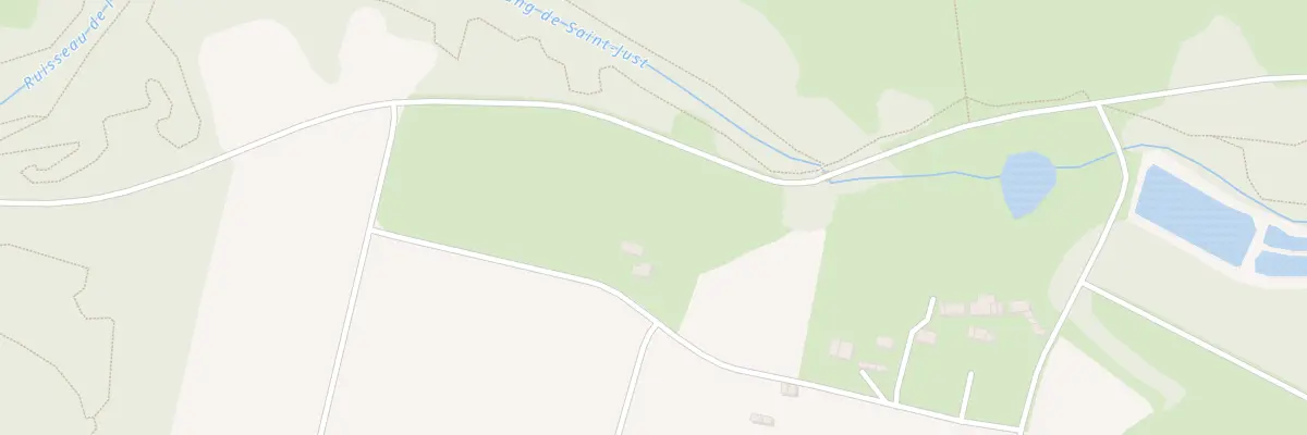 Plan du 5448 La Vallee à Saint-Just