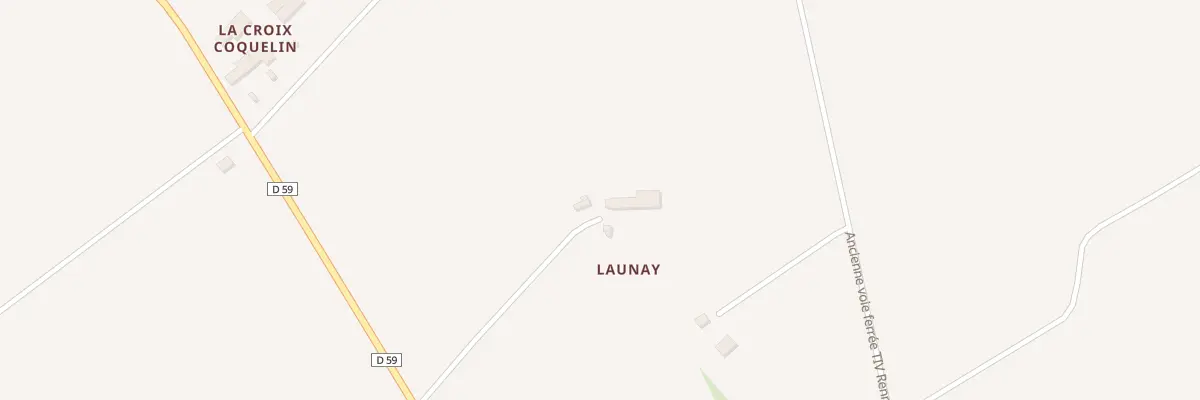 Plan du 5766 Launay à Pipriac