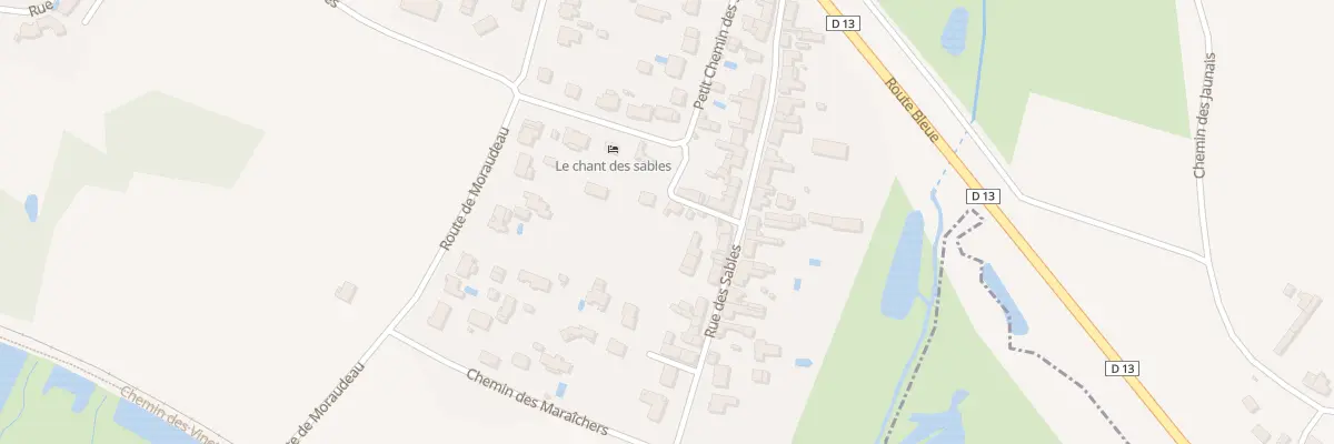 Plan du 10 Che des Venelles aux Moutiers-en-Retz