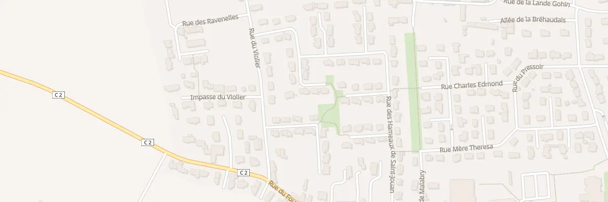 Plan du 8 All des Ormes à Saint-Jouan-des-Guérets