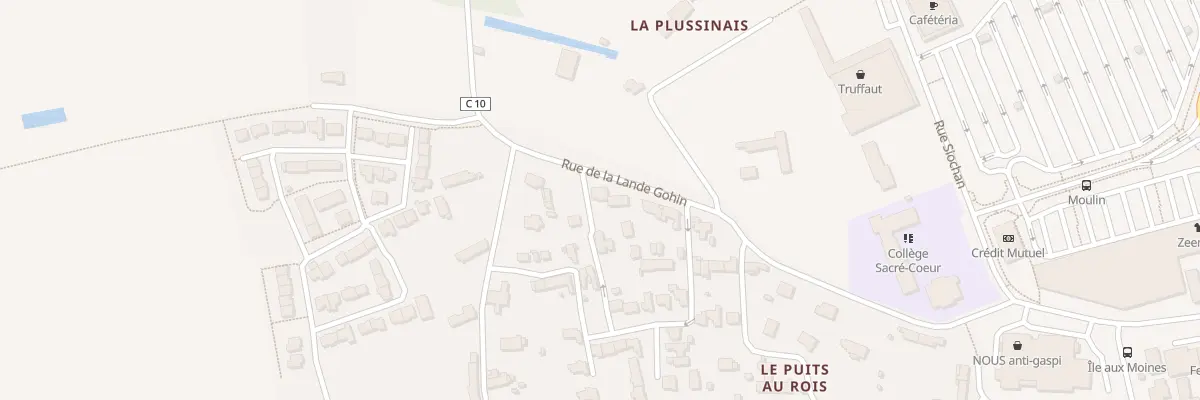 Plan du 57 Rue de la Lande Gohin à Saint-Jouan-des-Guérets