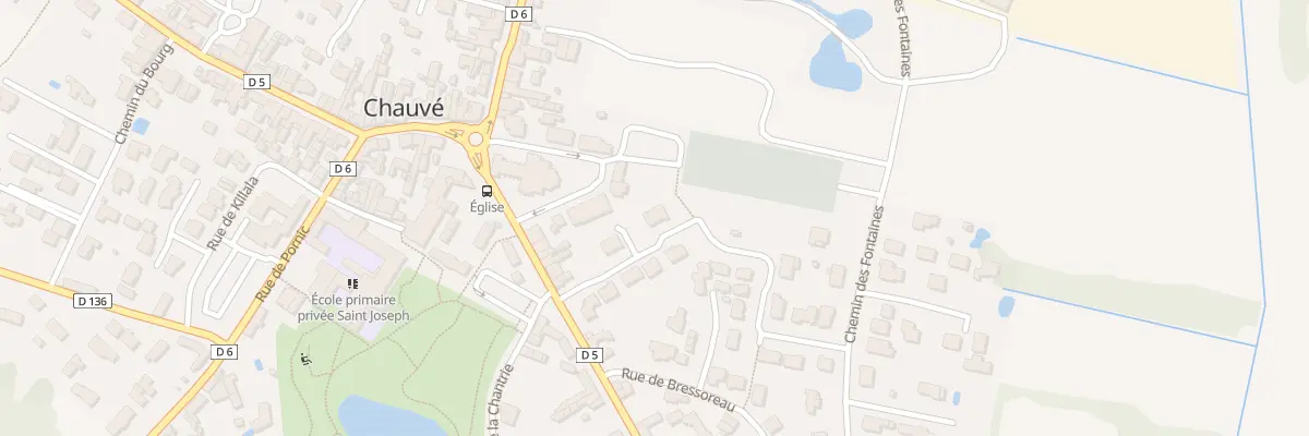 Plan du 3 Rue des Jonquilles à Chauvé