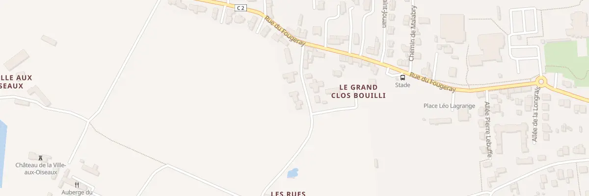 Plan du 14 Che des Rues à Saint-Jouan-des-Guérets