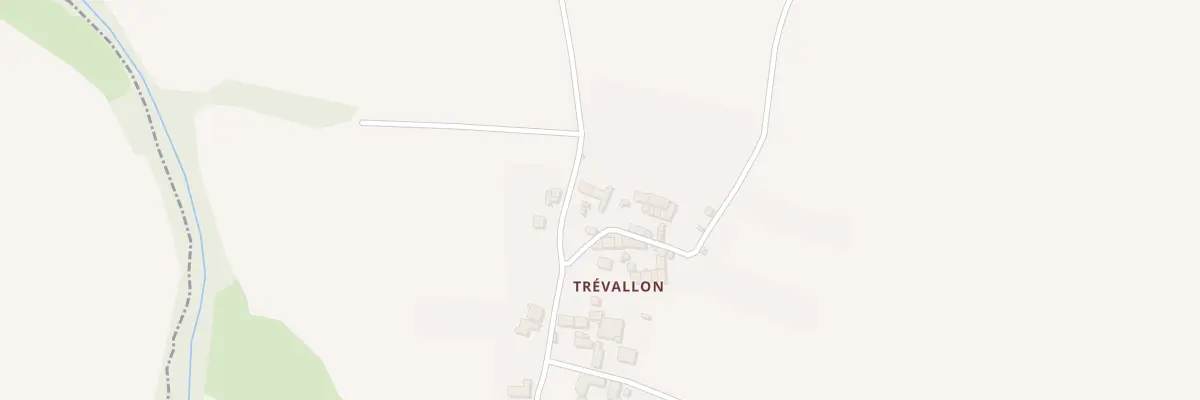 Plan du 30 Trévallon à Saint-Hélen