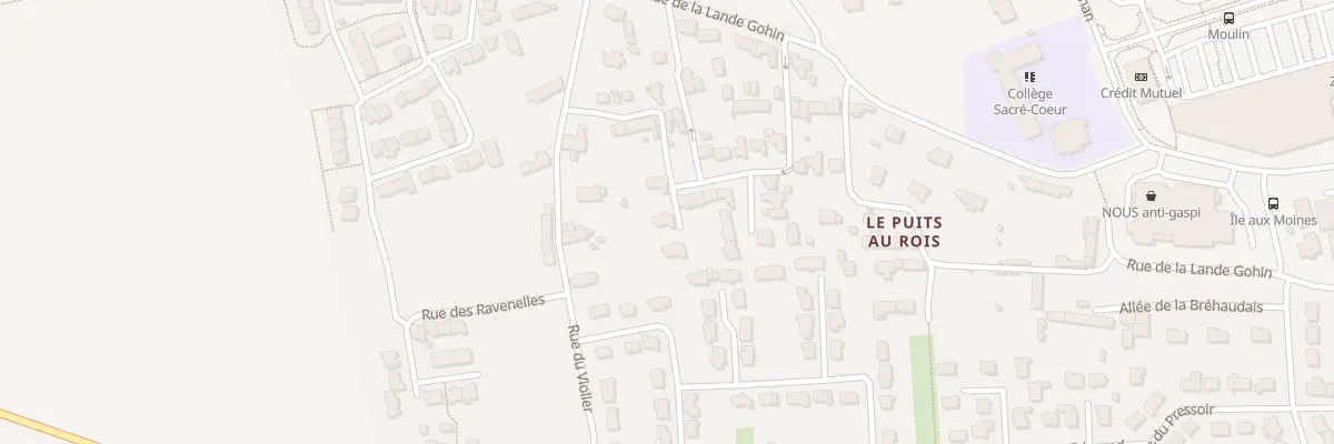 Plan du 31 Rue du Violier à Saint-Jouan-des-Guérets