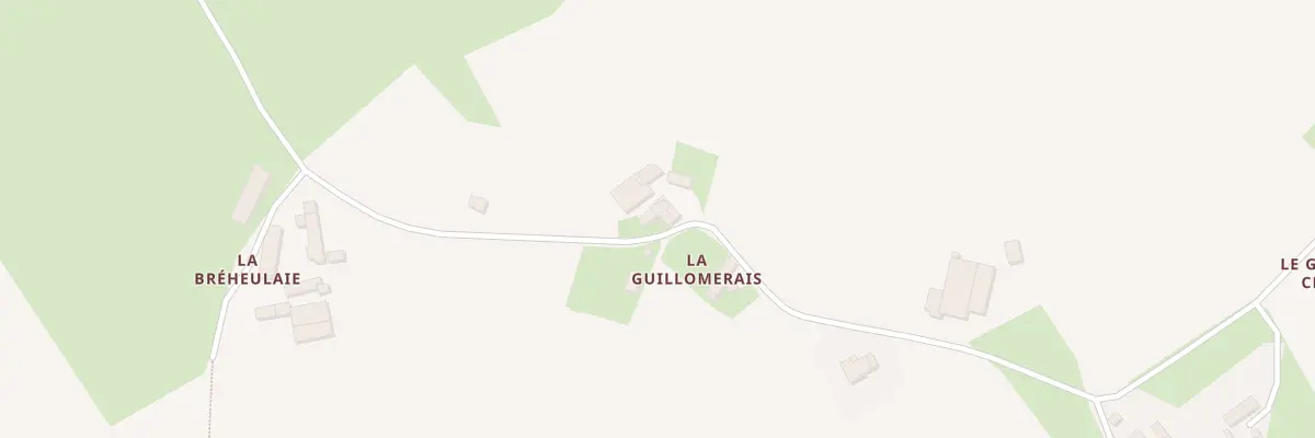 Plan du 5613 La Guillomerais à Plouasne