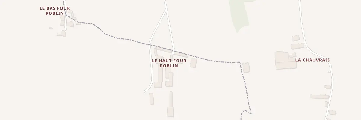 Plan du 5158 Le Four Roblin à Landujan