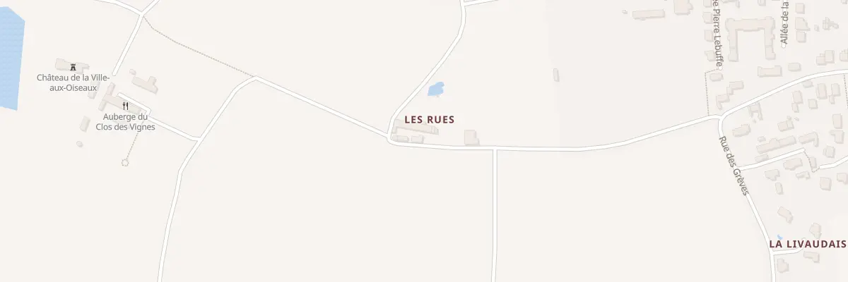 Plan du 5097 Les Rues à Saint-Jouan-des-Guérets