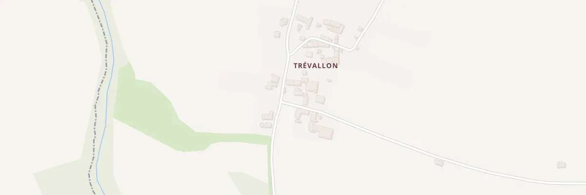 Plan du 10 Trévallon à Saint-Hélen