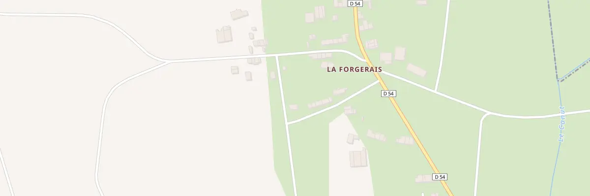 Plan du 5777 La Forgerais à Saint-Just