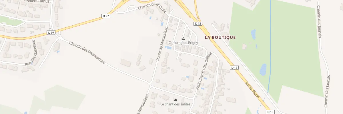 Plan du 5 Rte de Moraudeau aux Moutiers-en-Retz