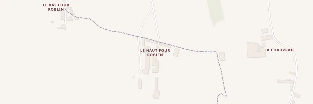 Plan du 5252 Le Four Roblin à Landujan