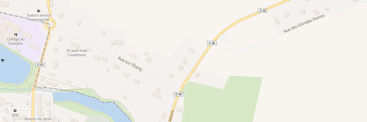 Plan du 36 Rue de Maure à Mernel