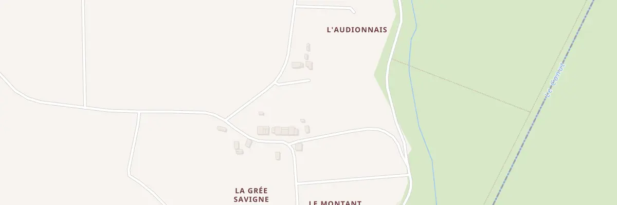 Plan du 5636 L’Audionnais à Sainte-Marie