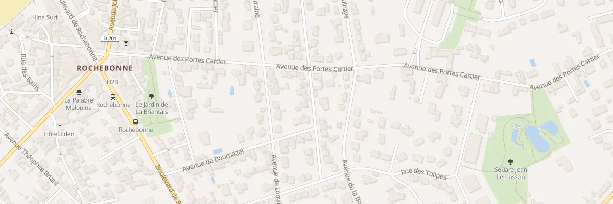 Plan du 15 Av Eugène Herpin à Saint-Malo