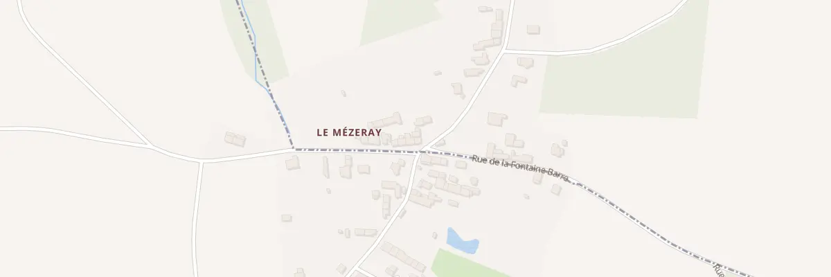 Plan du 8 Le Mezeray à Saint-Hélen