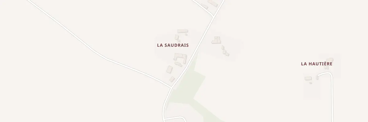Plan du 5511 La Saudrais à Plouasne
