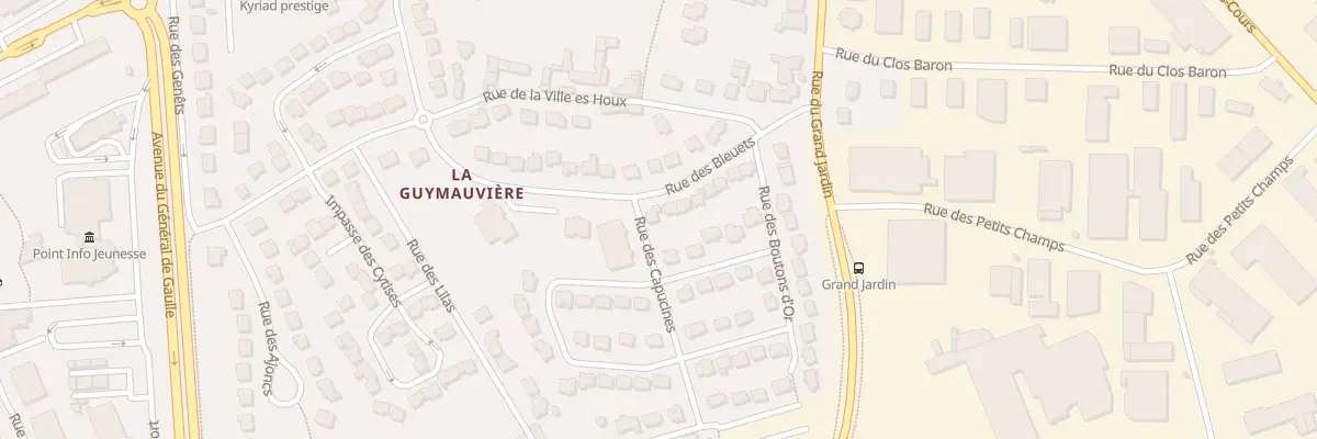 Plan du 17 Rue des Bleuets à Saint-Malo