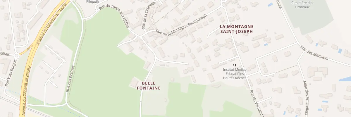Plan du 2 Imp de Belle Fontaine à Saint-Malo