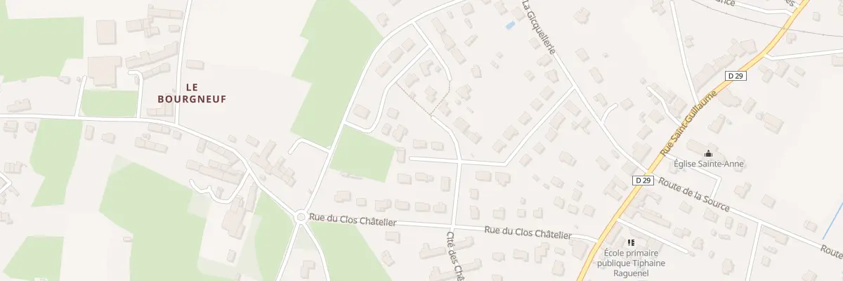 Plan du 9 Res du Clos du Chatelier à La Vicomté-sur-Rance