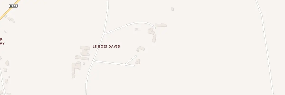 Plan du 14 Le Bois David à Maxent